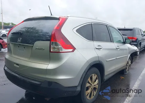 2013 Honda Cr-V Ex-L z USA, uszkodzony, nr VIN 2HKRM4H75DH610182